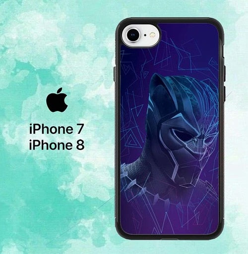 Black Panther Mobile FJ0482 iPhone 7 , 8 Case