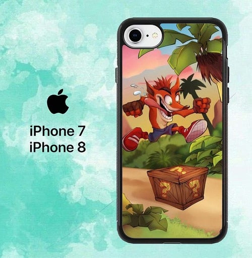 Crash Bandicoot FJ0488 iPhone 7 , 8 Case