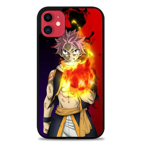 Coque iphone 5 6 7 8 plus x xs xr 11 pro max Natsu Dragneel FJ0591