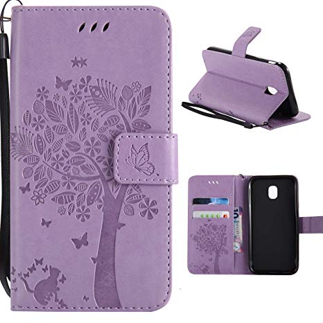 flip coque violet samsung j3 2017