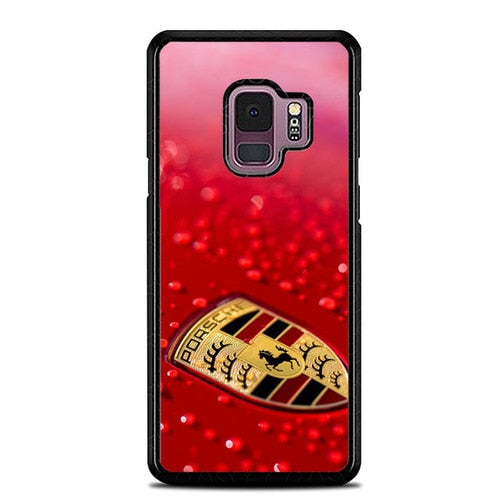 Porsche Red X00148 coque Samsung Galaxy S9