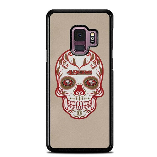 San Francisco 49ers Skull X00390 coque Samsung Galaxy S9