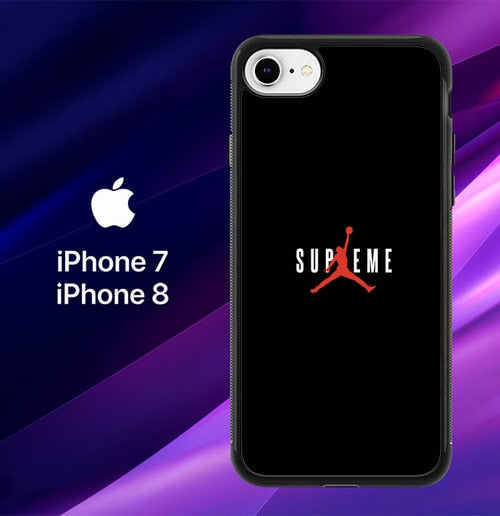Supreme x Jordan X4451 coque iPhone 7 , iPhone 8