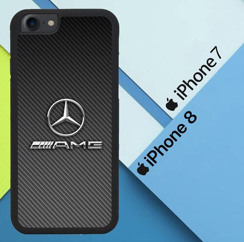 Carbon Mercedes AMG X5035 coque iPhone 7 , iPhone 8