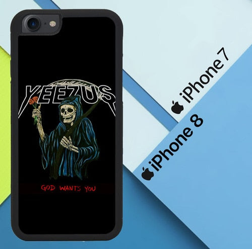 Yeezus Brand X5983 coque iPhone 7 , iPhone 8