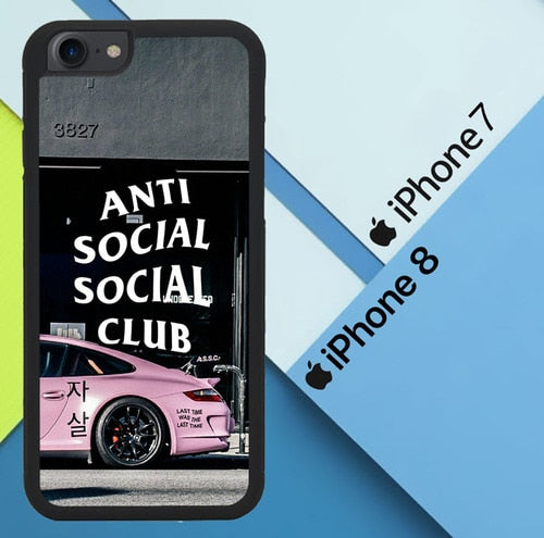 anti social social club X6179 coque iPhone 7 , iPhone 8