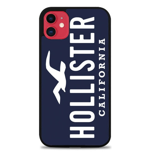 Coque iphone 5 6 7 8 plus x xs xr 11 pro max Hollister Logo X8080