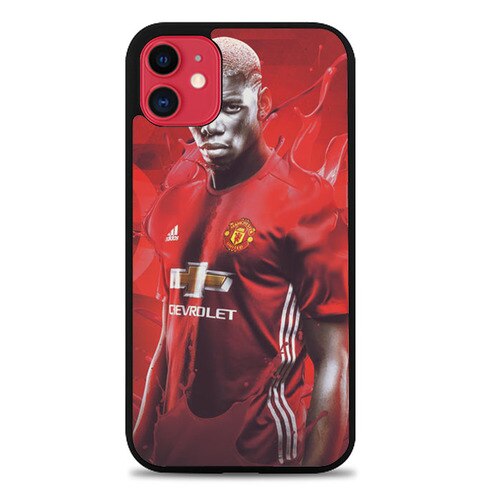 Coque iphone 5 6 7 8 plus x xs xr 11 pro max paul pogba X8687