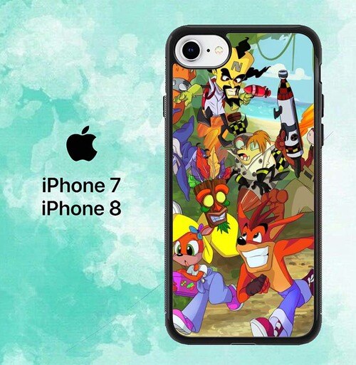Crash Bandicoot X8775 iPhone 7 , 8 Case