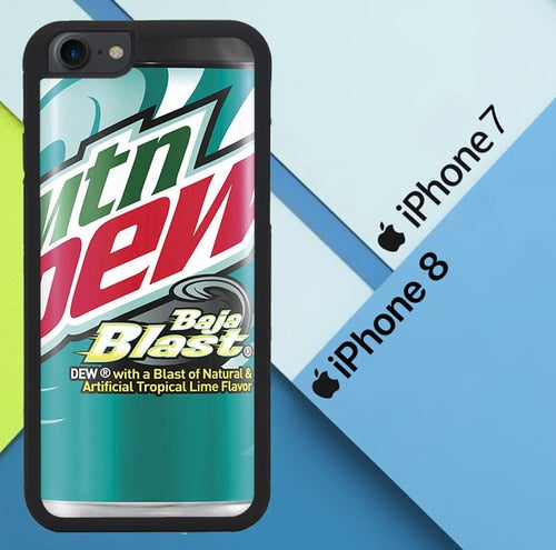 Mountain Dew Baja Blast X9168 coque iPhone 7 , iPhone 8