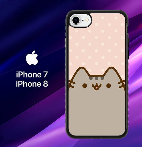 Pusheen Cat L0237 coque iPhone 7 , iPhone 8