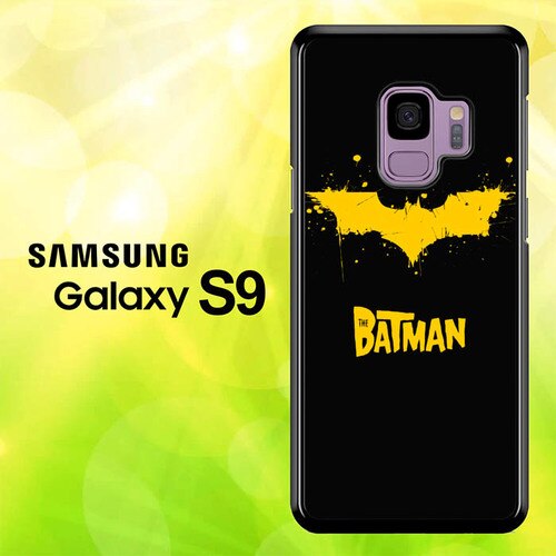 the batman logo simple L1021 coque Samsung Galaxy S9