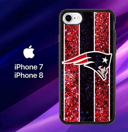 New England Patriots NFL logo L1323 coque iPhone 7 , iPhone 8