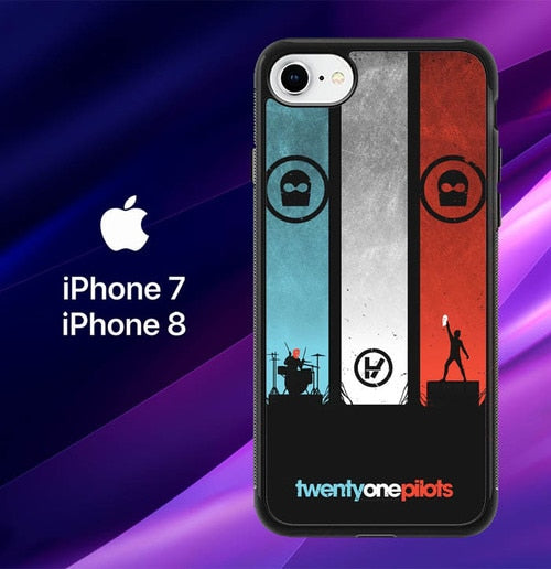 21 Twenty One Pilots L1562 coque iPhone 7 , iPhone 8