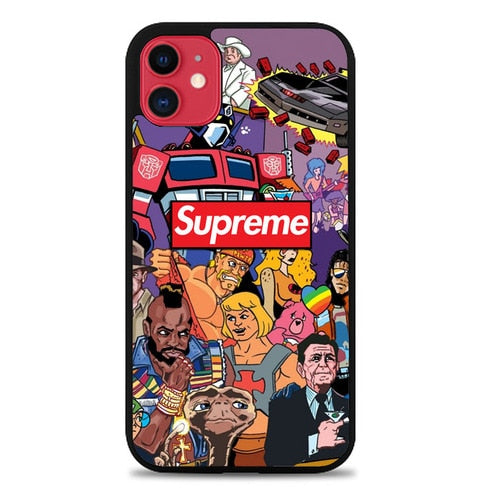Coque Iphone 5 6 7 8 Plus X Xs Xr 11 Pro Max Supreme Wallpaper Peoples Coques Personnalisees Anten Fr