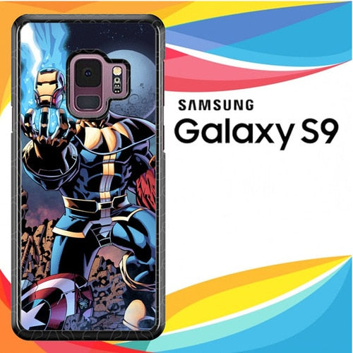 Thanos Infinity War Avengers L2663 coque Samsung Galaxy S9