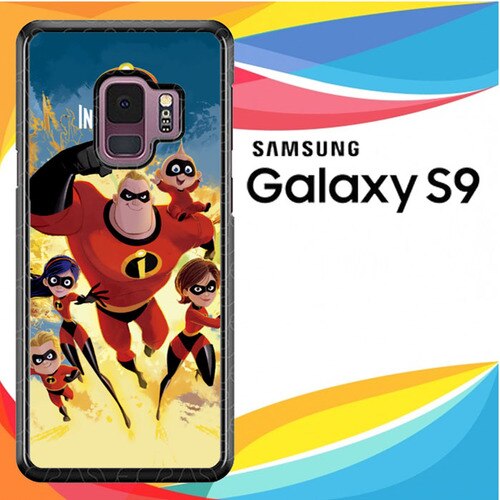 The Incredibles 2 Disney L2664 coque Samsung Galaxy S9