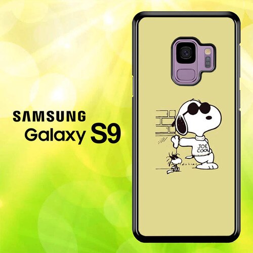 Snoopy Dog L3266 coque Samsung Galaxy S9