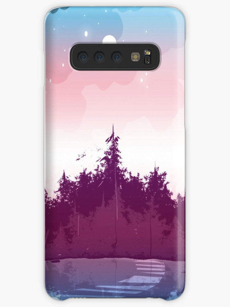 lesbian pride forest Coque Samsung S10