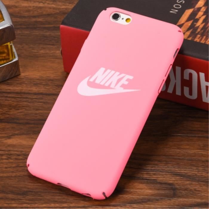 Nike Coque iPhone 8 Rose Logo