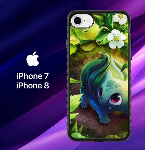 Pokemon Bulbasaur Y1357 coque iPhone 7 , iPhone 8