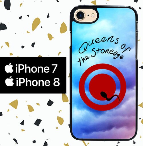 queen of the stone age W3827 coque iPhone 7 , iPhone 8