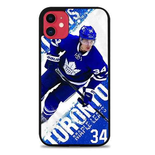 Coque iphone 5 6 7 8 plus x xs xr 11 pro max Toronto Maple Leafs W8776