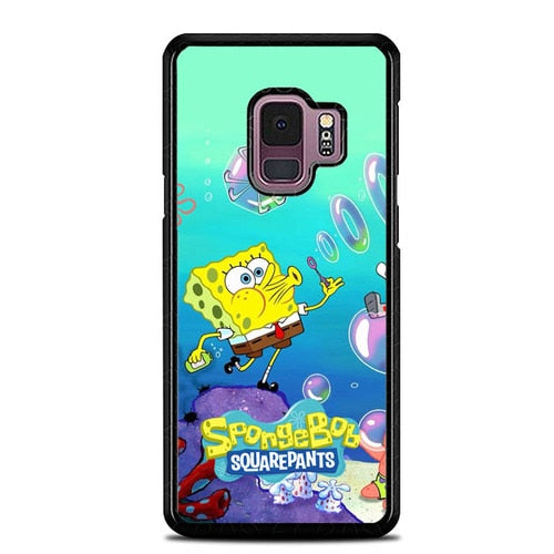 spongebob W9377 coque Samsung Galaxy S9