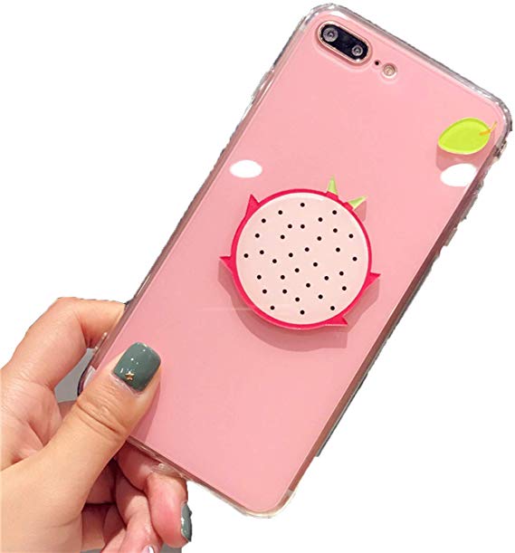 pink transparent coque iphone 6