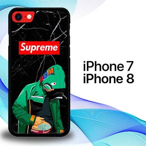 Marble Supreme Bape Cartoon E1634 coque iPhone 7 , iPhone 8