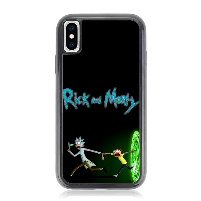 rick and morty Z4033 iPhone X, XS coque