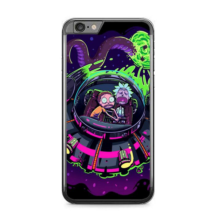 rick and morty Z4121 iPhone 6 Plus, 6S Plus coque