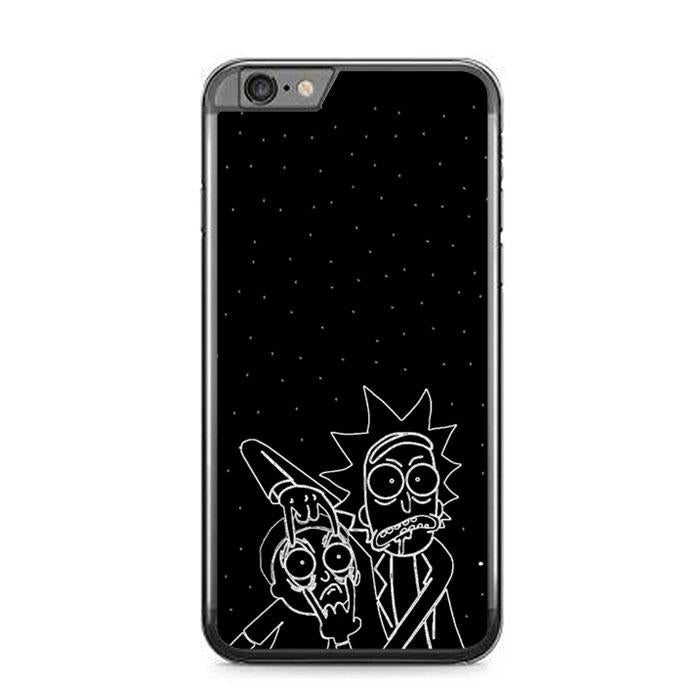 rick and morty art Z4547 iPhone 6 Plus, 6S Plus coque
