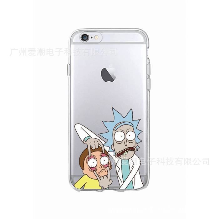 rick and morty coque iphone 7