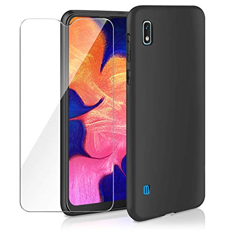 samsung a10 coque et verre trempe