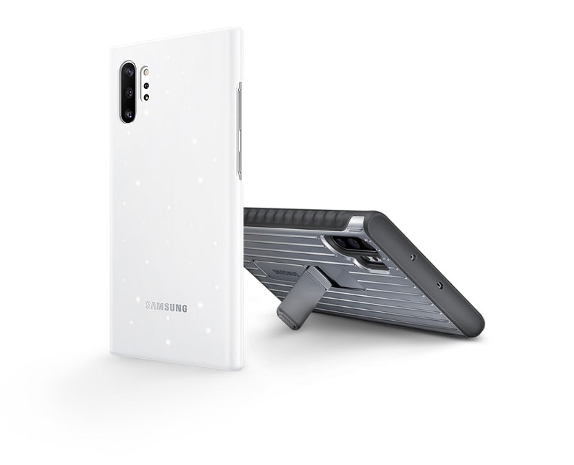 samsung coque led blanc galaxy note 10+