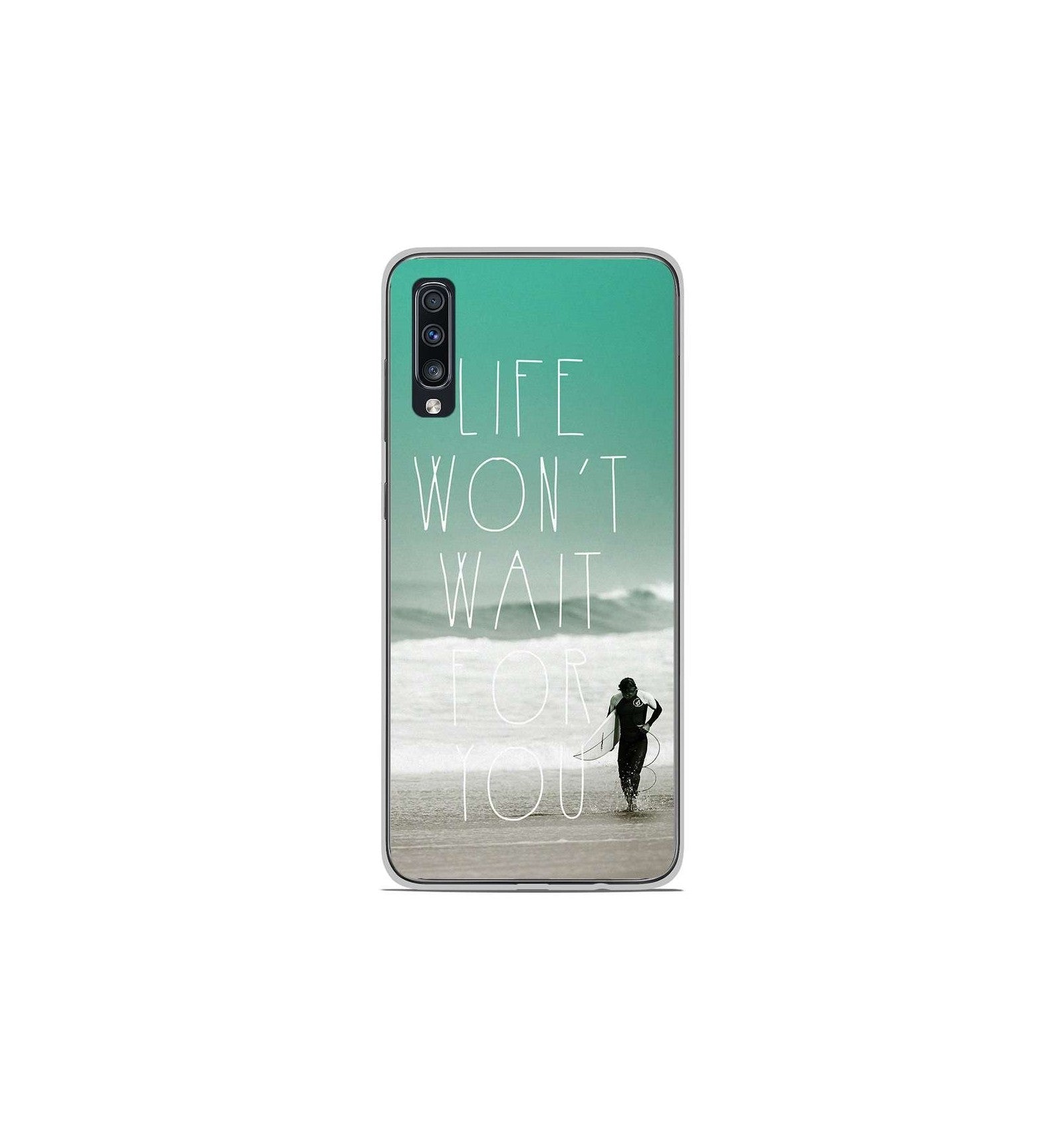 samsung galaxy a50 coque silicone surf