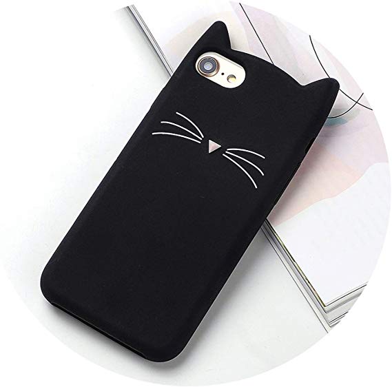 silicone cat coque iphone 6
