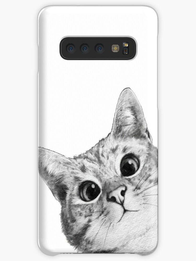 sneaky cat Coque Samsung S10