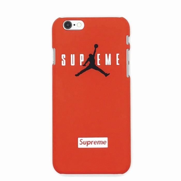 Supreme Air Jordan Coque Apple Coque iPhone 7 Plus 7s Plus Rough