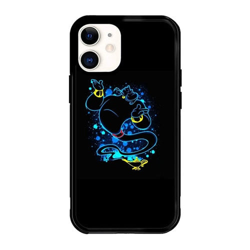 coque iphone 12/12 mini/12 pro/12 pro max Aladdin neon P1192