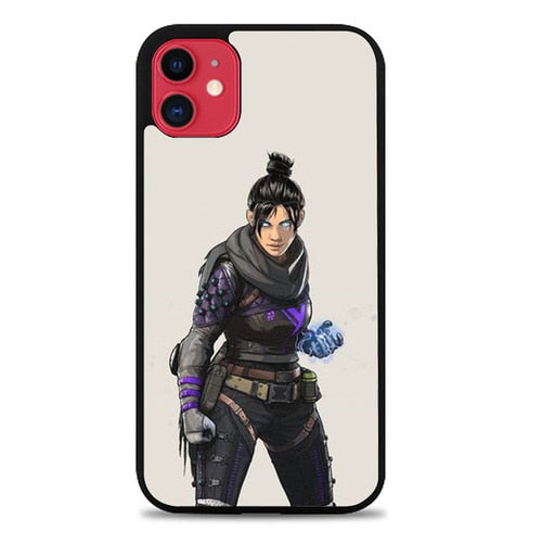 Coque iphone 5 6 7 8 plus x xs xr 11 pro max Apex Legends Wraith Characters P0259