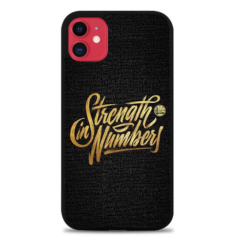 Coque iphone 5 6 7 8 plus x xs xr 11 pro max Golden State Warriors Typography P0605