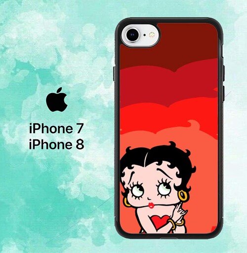 Betty Boop Beautifull P0622 iPhone 7 , 8 Case