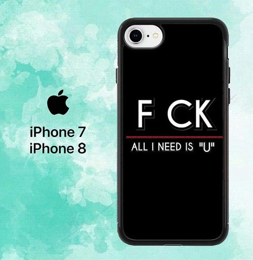 Fuck You P0642 iPhone 7 , 8 Case