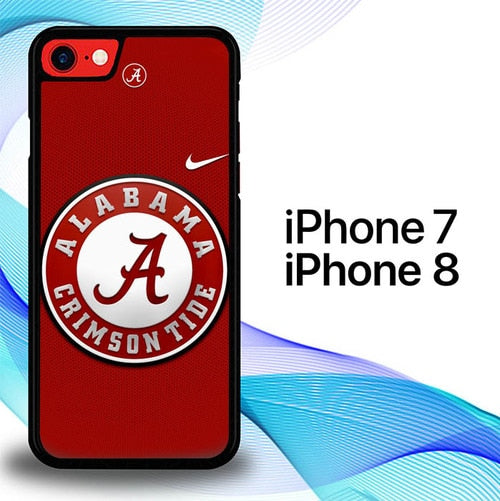Alabama crimson tide logo P1196 coque iPhone 7 , iPhone 8