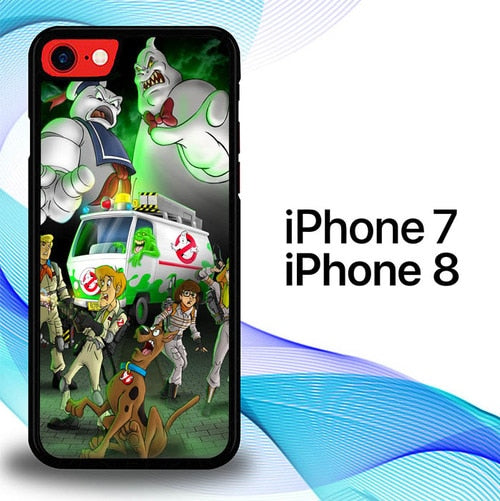 Scooby Doo and the ghost P1261 coque iPhone 7 , iPhone 8