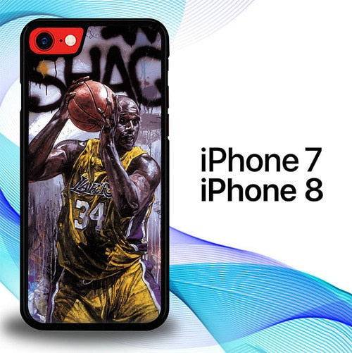 NBA Lakers players P1609 coque iPhone 7 , iPhone 8