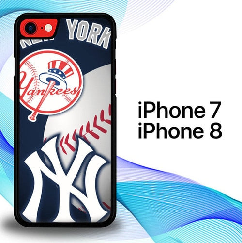 New York Yankees Logo P1612 coque iPhone 7 , iPhone 8