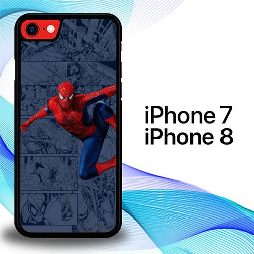 Spiderman P1645 coque iPhone 7 , iPhone 8